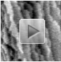 Dissolution of a calcite crystal in diluted HCl